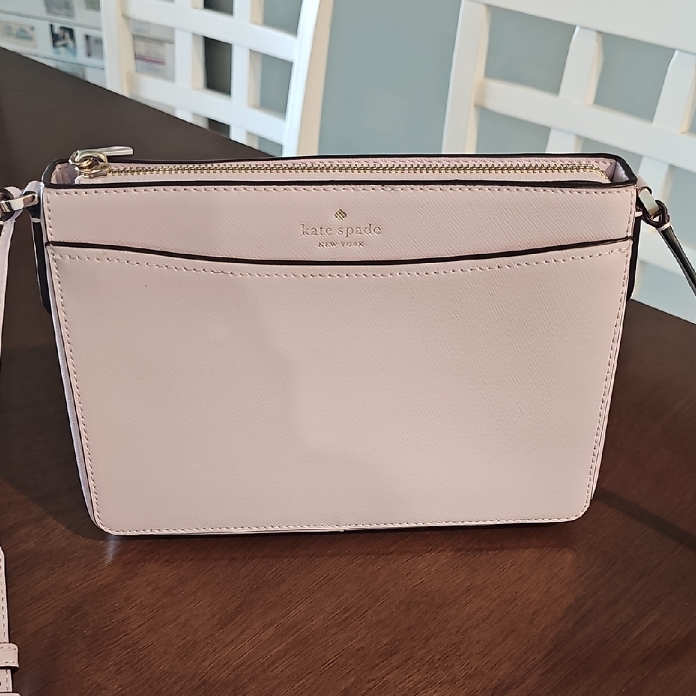 Kate Spade Pink Crossbody Bag with Sleek Design